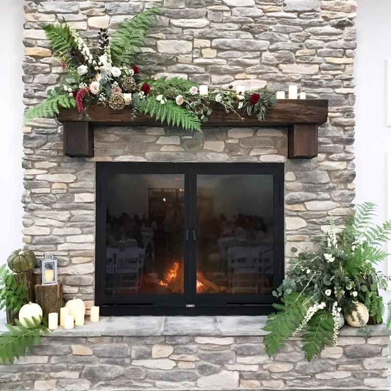 Single-Sided Wood Fireplaces